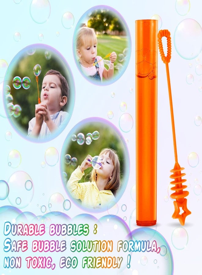 Jumlys 120 Pcs Mini Bubble Wands in 10 Colors, Bulk Party Favors for Kids, Themed Birthday, Christmas, New Year, Valentine, Carnival, School Classroom Prizes for Boys & Girls, Ideal Goodies Bags Stuffers - Image 5